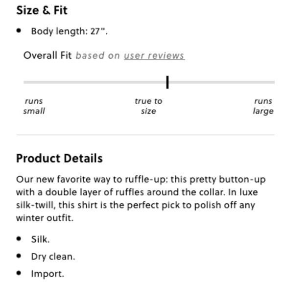 J. Crew Collection Silk Twill Ruffle Blouse - Picture 5 of 7